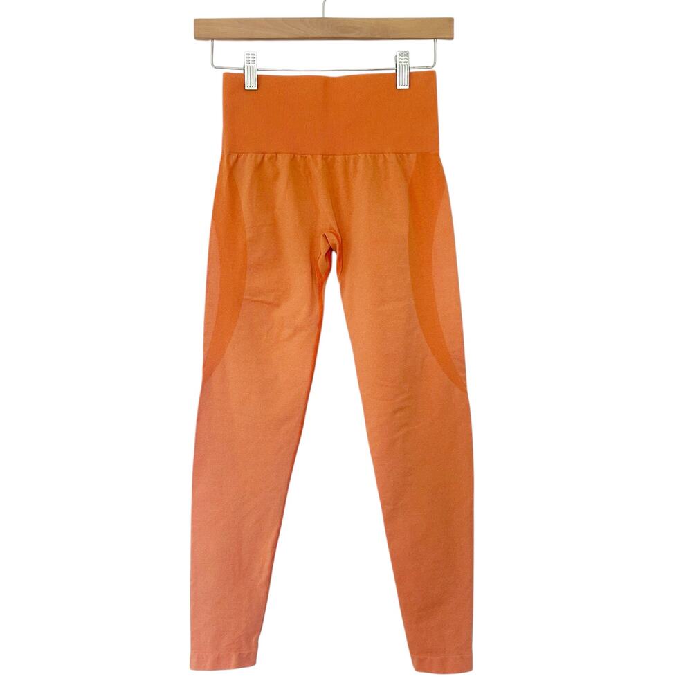 NVGTN Orange Seamless Leggings Sz S